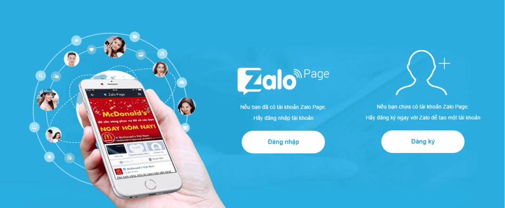 Tang lượng người quan tâm trên Zalo Marketing